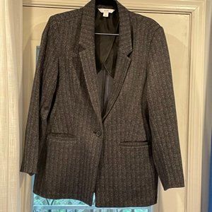 Oversized gray blazer, Old Navy (size L)
